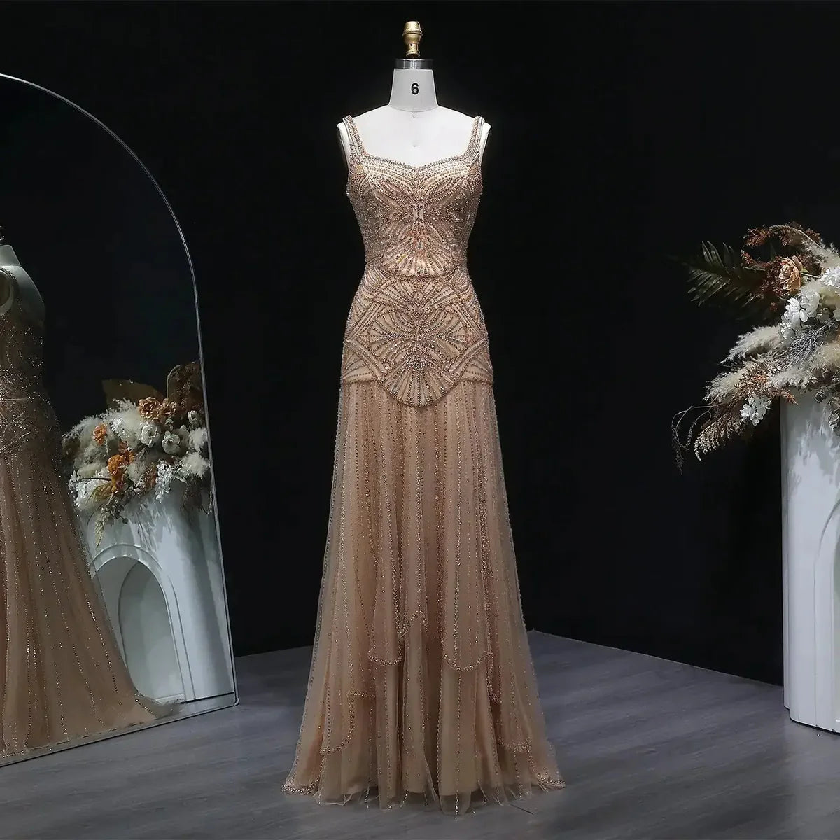 The Champagne Étoile Dress