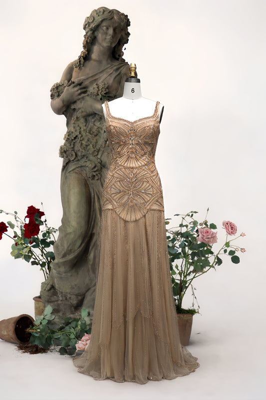 The Champagne Étoile Dress