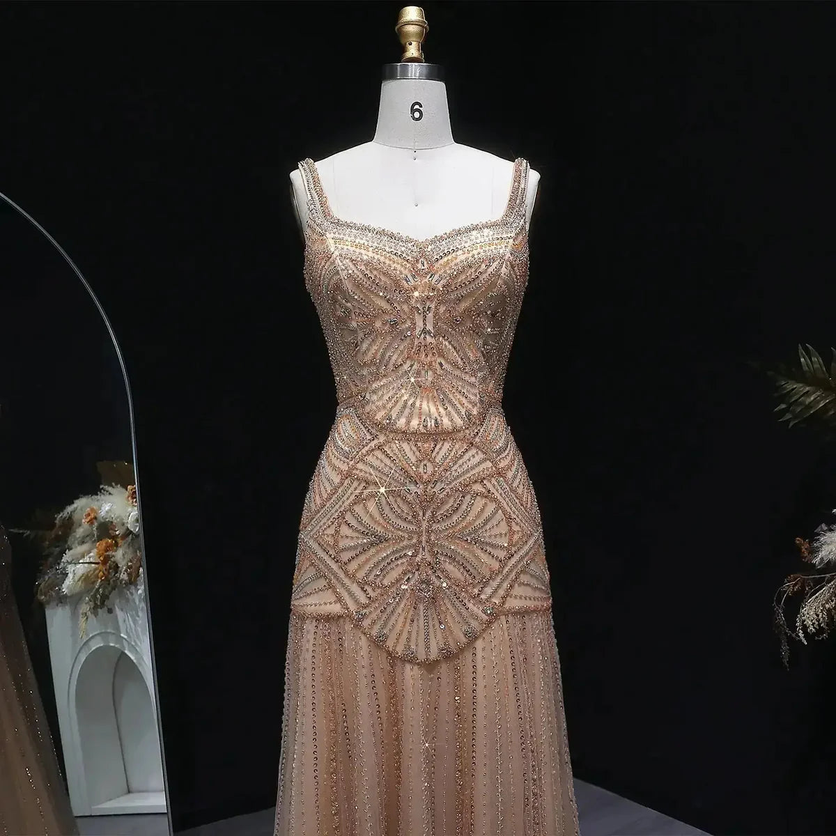 The Champagne Étoile Dress